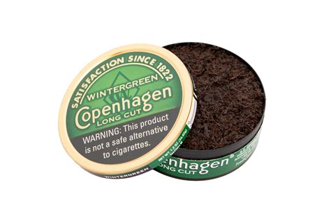 Copenhagen Long Cut Wintergreen Chewing Tobacco - Cigar Chief