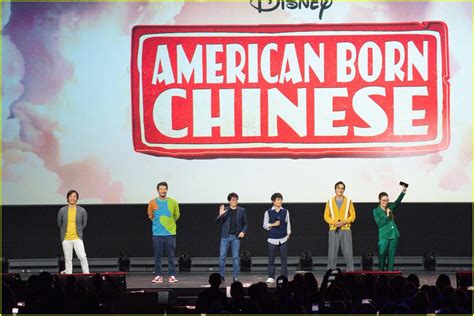 Full Sized Photo of american born chinese cast at d23 06 | Disney+ ...