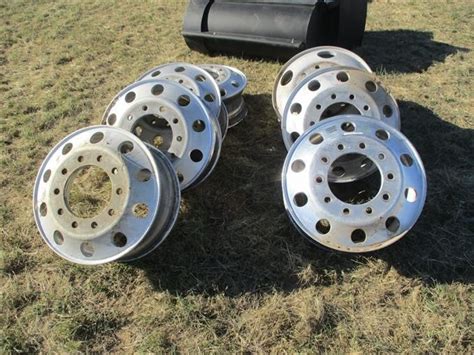 Alcoa 22.5 Aluminium Truck Rims BigIron Auctions