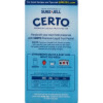 Certo Premium Liquid Fruit Pectin, 6 fl oz Box - My Food and Family