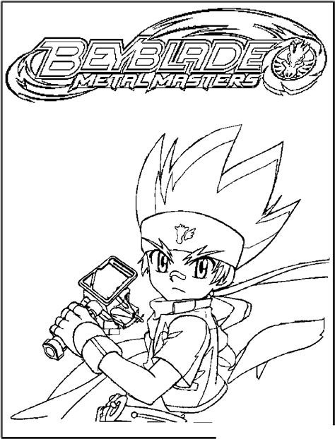 Beyblade coloring page for kids - Beyblade Coloring Pages for Kids