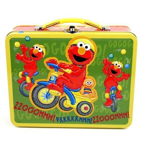 Elmo Embossed Metal Lunch Box by The Tin Box Company. $14.32. Embossed design on front.. Plastic ...