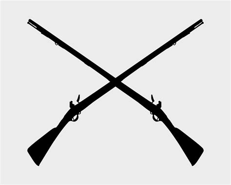 Infantry Crossed Rifles Clipart Clip Art Library - vrogue.co