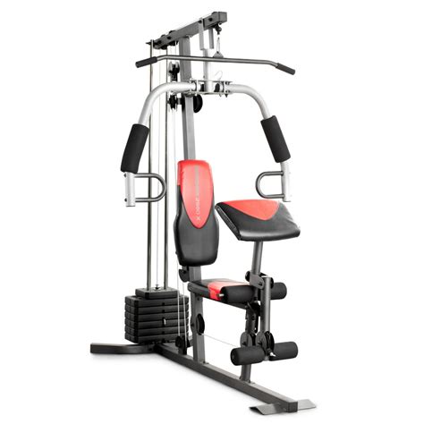 Weider 2980 X Home Gym System with 80 Lb. Vinyl Weight Stack - Walmart.com - Walmart.com