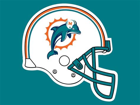 Miami Dolphins New Helmet Logo - LogoDix