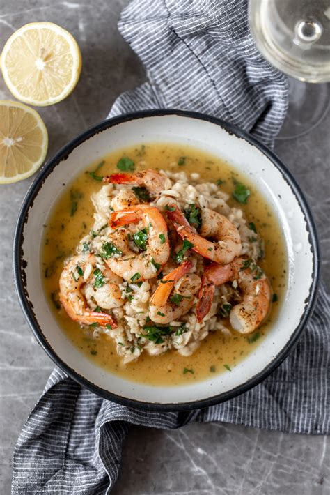 Shrimp Scampi Risotto — Cooking with Cocktail Rings