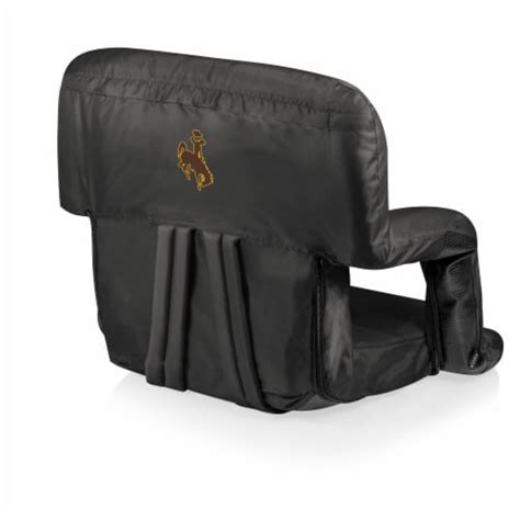 Wyoming Cowboys - Ventura Portable Reclining Stadium Seat, 20 x 2 x 32 - King Soopers