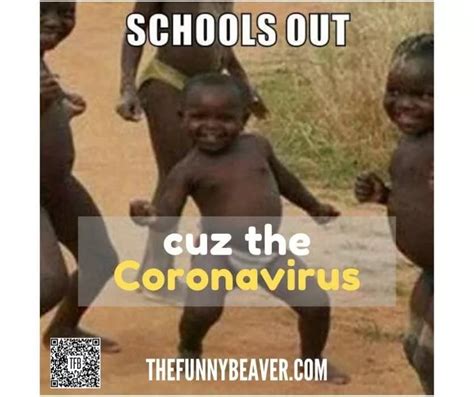 Funny Coronavirus School Canceled Memes | The Funny Beaver