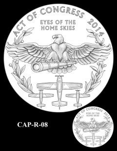 CAP Congressional Gold Medal Design Candidates | CoinNews