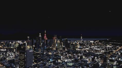 Night view : r/CitiesSkylines