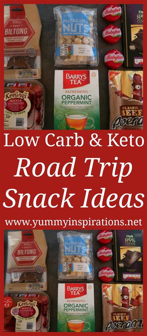 Keto Road Trip Snacks - Best Ideas for Low Carb & Ketogenic Diet Snacks | Road trip snacks ...
