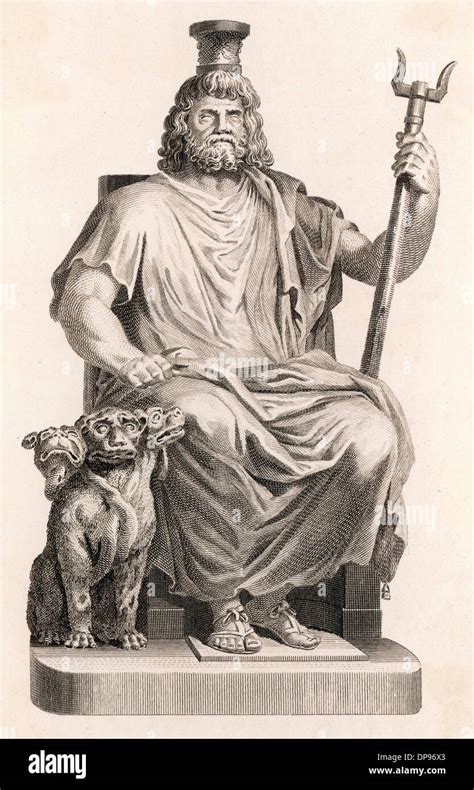 Classical Myth: the god Hades - Dis - Pluto Stock Photo - Alamy