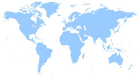 Clipart - world map