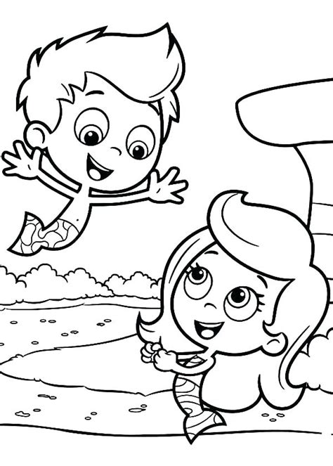 Bubble Guppies Molly Coloring Pages at GetColorings.com | Free ...