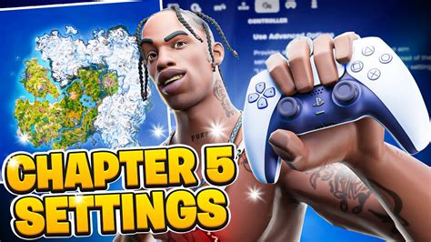 NEW Chapter 5 BEST Controller/Console SETTINGS + Sensitivity! (PS4/PS5/Xbox/PC) - YouTube