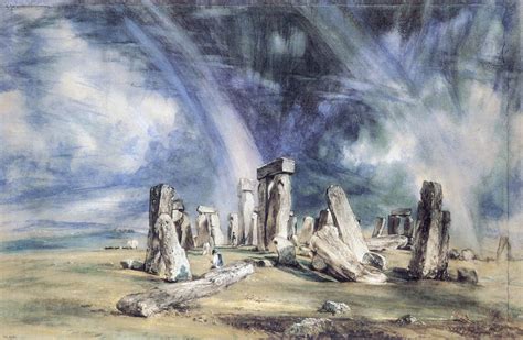 'Stonehenge' by John Constable, 1836. | Stone circles..Standing stones | Pinterest | Stonehenge ...