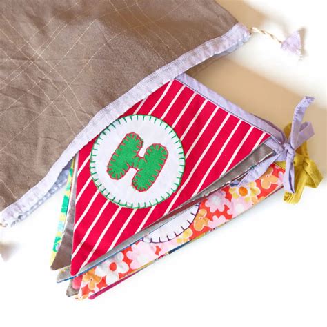 Upcycled Happy Birthday Triangle Flag Bunting/Banner – Use Me Works