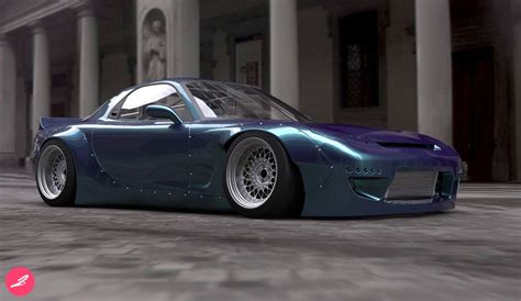 rocket bunny rx7 - Google Search Liberty Walk Cars, Rx 7, Mazda Rx7 ...