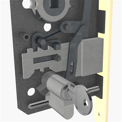 3d mortise lock cylinder