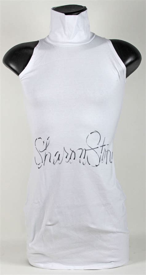 Lot Detail - Sharon Stone Unique Signed "Basic Instinct" Replica Dress (PSA/DNA)