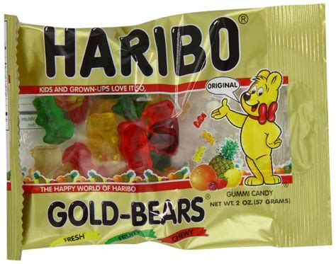 144 Packs : Haribo, Gold-Bears, 2-Oz Packages - Walmart.com