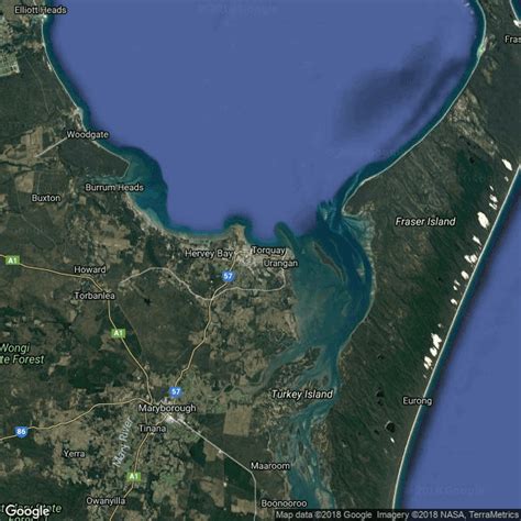 Hervey Bay Map Free Download