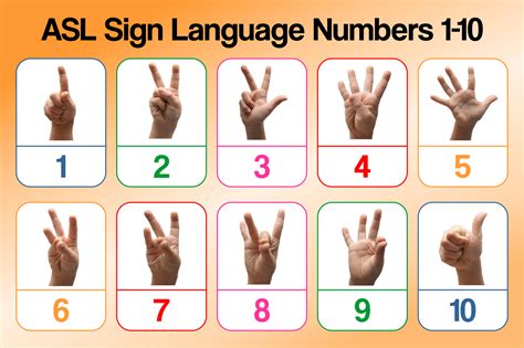 ASL Sign Language Numbers 10 | Sign language words, Sign language, Sign language alphabet