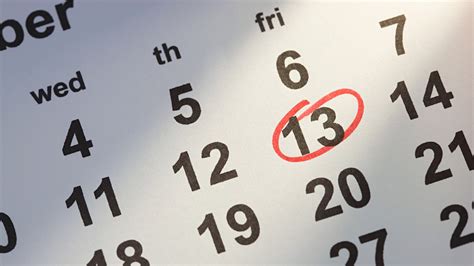 Friday the 13th is today, 13 weeks since the last one | wusa9.com