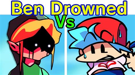 Friday Night Funkin' VS Ben Drowned Week + Cutscenes (FNF Mod/Hard ...