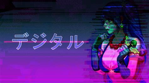 Vaporwave Anime Wallpapers - Wallpaper Cave