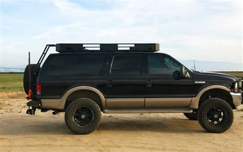 2002 Ford Excursion Diesel 4x4 /w 7.3 and great overland build offroad ...