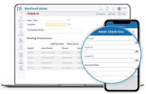 Barcode Asset Tracking System