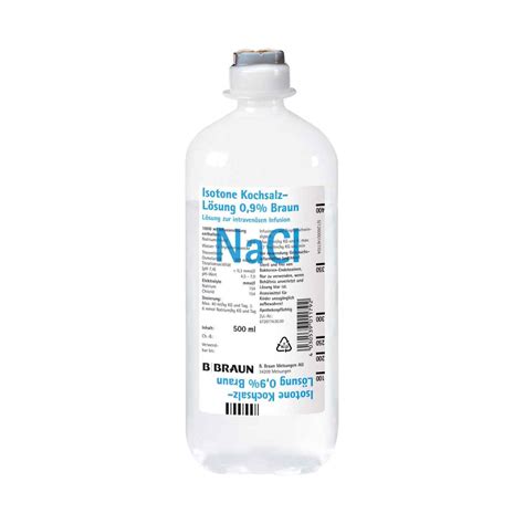 Isotonic Saline Solution 0.9% 1 litre | Praxisdienst