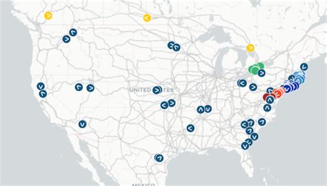 Maps Mania: The Live Amtrak Train Map