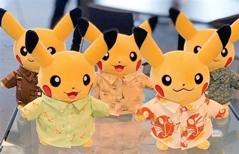 Pikachu Plushies Wearing Pokemon Shirts Unveiled – NintendoSoup