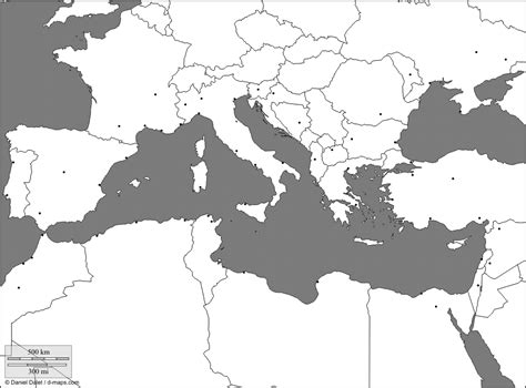 Western Mediterranean Sea Free Map Free Blank Map Fre - vrogue.co