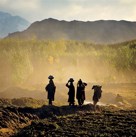 Women carrying water, Bamian Valley, Afghanistan | Ric Ergenbright Photography