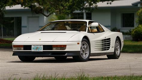 Miami Vice Ferrari Testarossa up for Auction