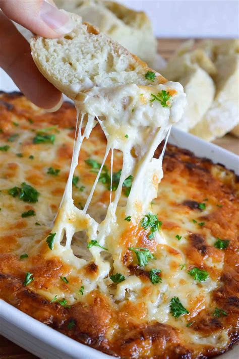 Hot Cheesy Onion Dip Recipe - WonkyWonderful