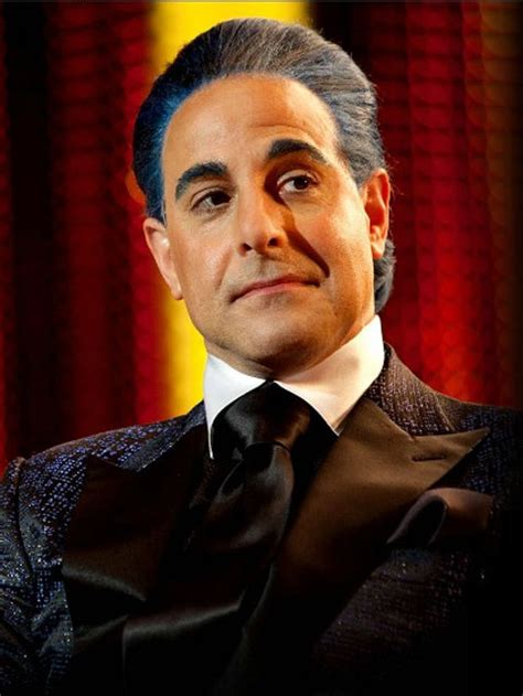 Stanley Tucci as Caesar Flickerman in The Hunger Games. | See Heaps of Pictures From The Hunger ...