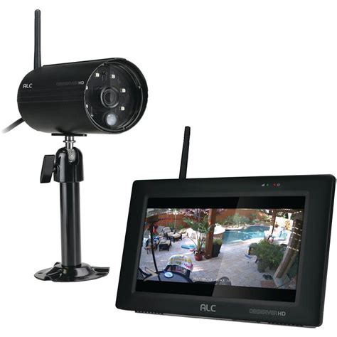 ALC Observer 4-Channel 1080p Wired HD Security Camera System with 7 in ...