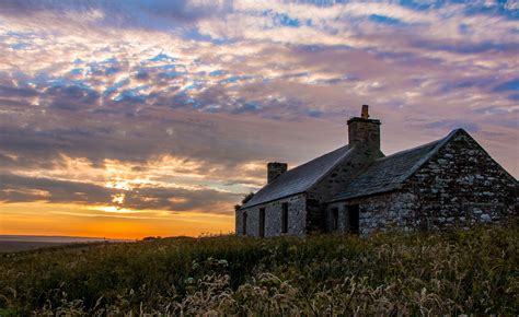 Lonely old cottage | Old cottage, Cottages scotland, Cottage