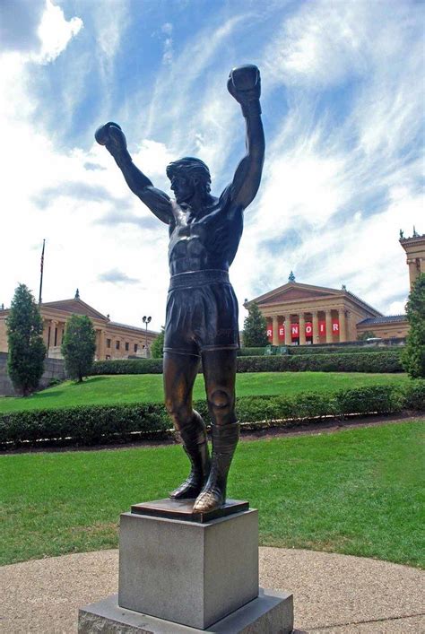 Rocky - Philadelphia Museum of Art | Rocky balboa, Rocky balboa statue ...