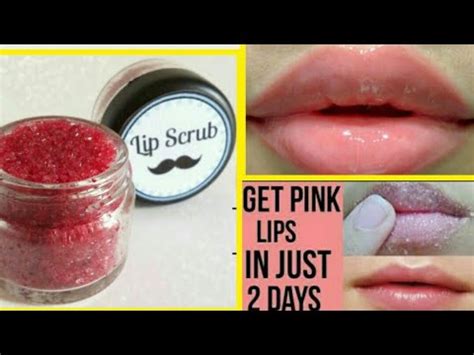 How To Do Pink Lips Scrub | Lipstutorial.org