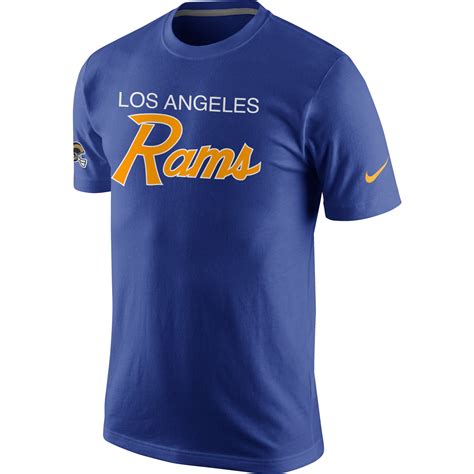 Nike Los Angeles Rams Royal Script T-Shirt