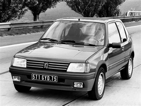 PEUGEOT 205 GTI Specs & Photos - 1984, 1985, 1986, 1987, 1988, 1989 ...