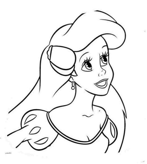 Print & Download - Find the Suitable Little Mermaid Coloring Pages for the Kids