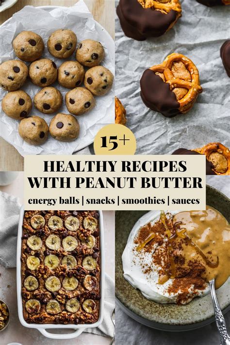 15+ Healthy Recipes With Peanut Butter | Walder Wellness, RD