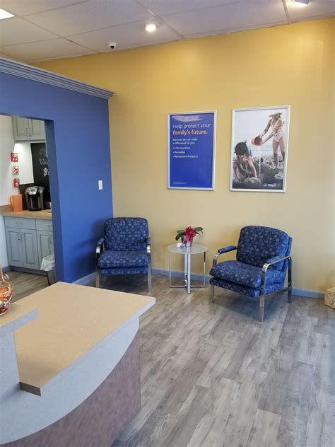 Lobby at Benoit Allstate Insurance | Office interior design, Interior ...