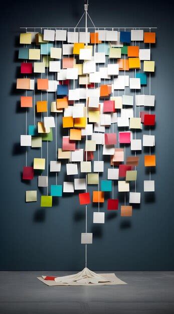 Premium AI Image | sticky notes art